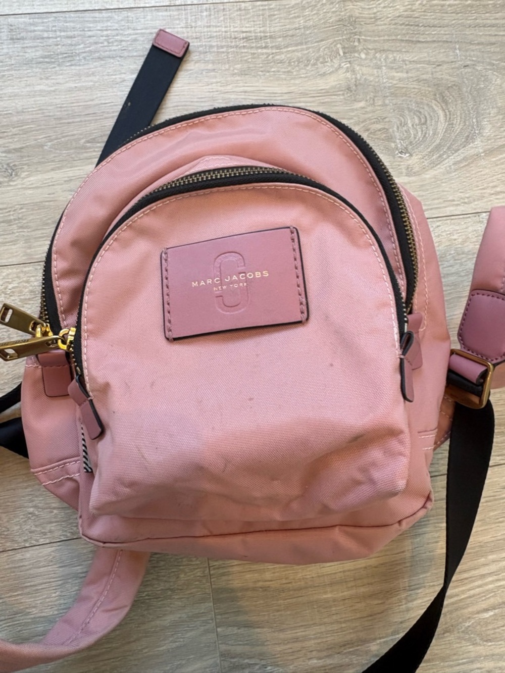 Marc Jacobs Pink Mini Backpack